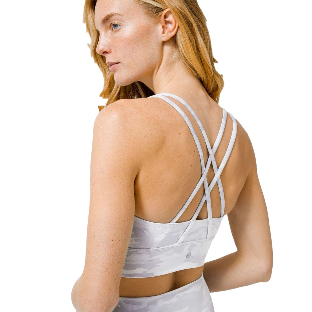 Lululemon Energy Bra Long Line Incognito Camo 6